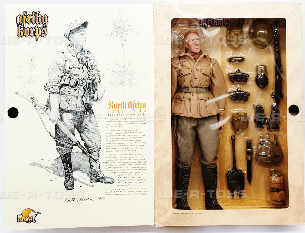 The Ultimate Soldier German Soldier Afrika Korps Figure 21st