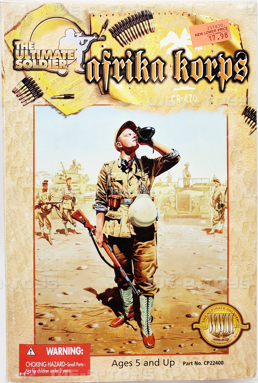 The Ultimate Soldier German Soldier Afrika Korps Figure 21st