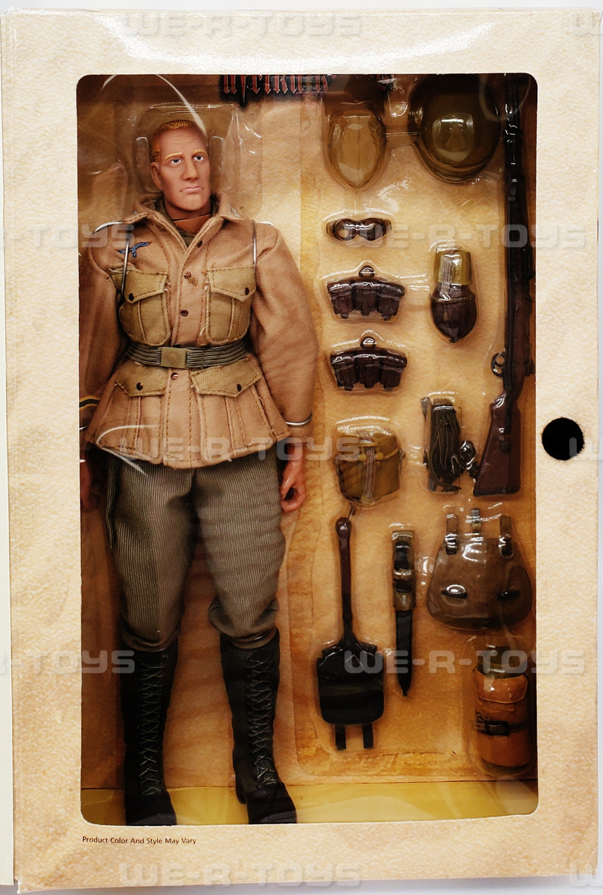 The Ultimate Soldier German Soldier Afrika Korps Figure 21st Century Toys  2001 - We-R-Toys