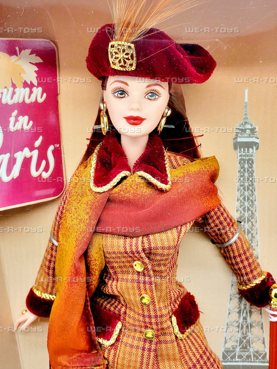 City Seasons Autumn in Paris Collectors Edition Barbie Doll 1997