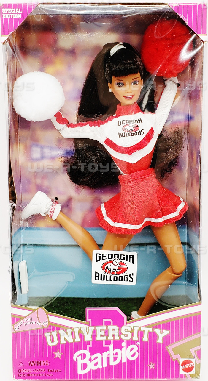 Georgia Tech University Cheerleader Barbie 並行輸入品-