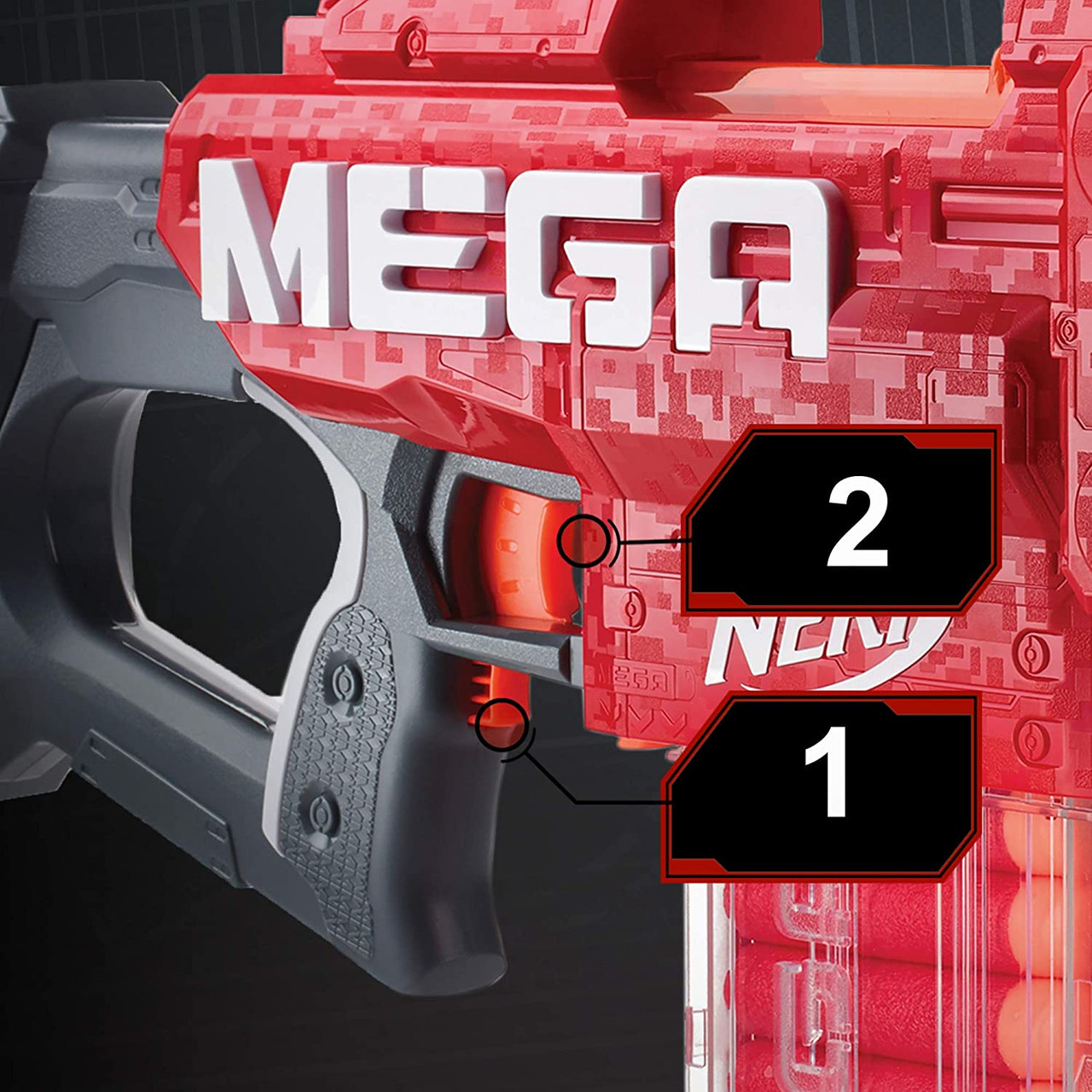 new nerf guns mega