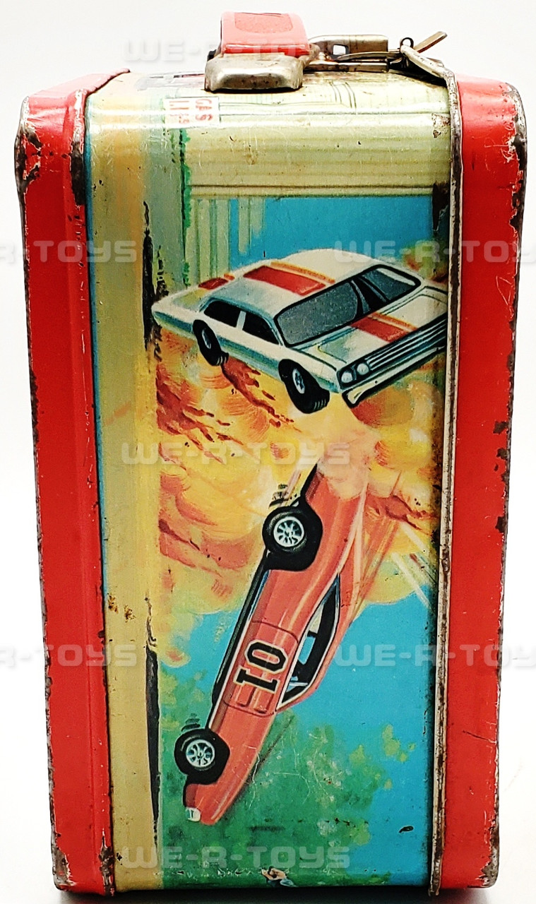 The Dukes of Hazzard Metal Lunch Box Aladdin Industries 1983 USED