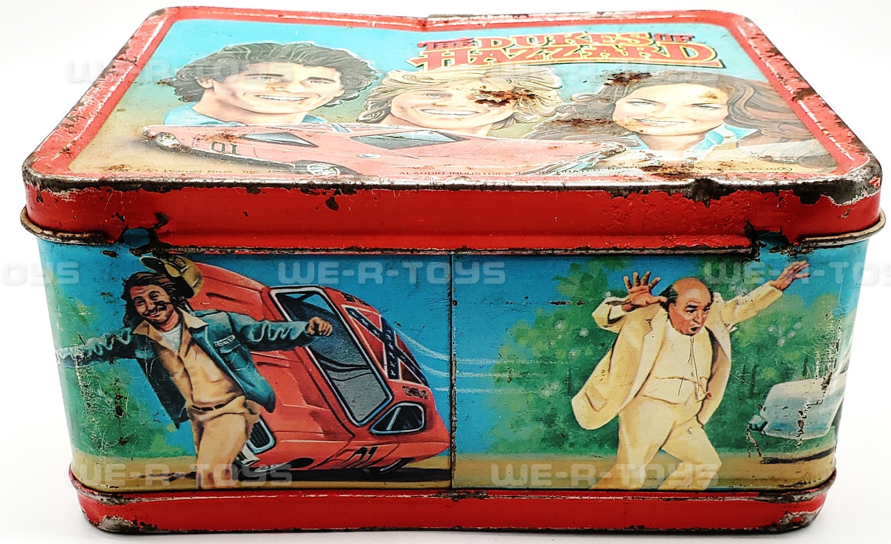 The Dukes of Hazzard Metal Lunch Box Aladdin Industries 1983 USED