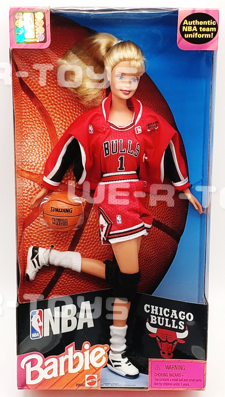 Barbie NBA Chicago Bulls Dolls 1998 Mattel No. 20692 NRFB