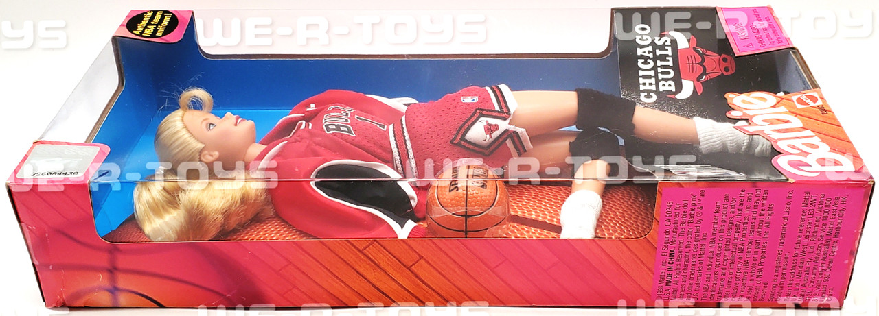 Barbie NBA Chicago Bulls Dolls 1998 Mattel No. 20692 NRFB