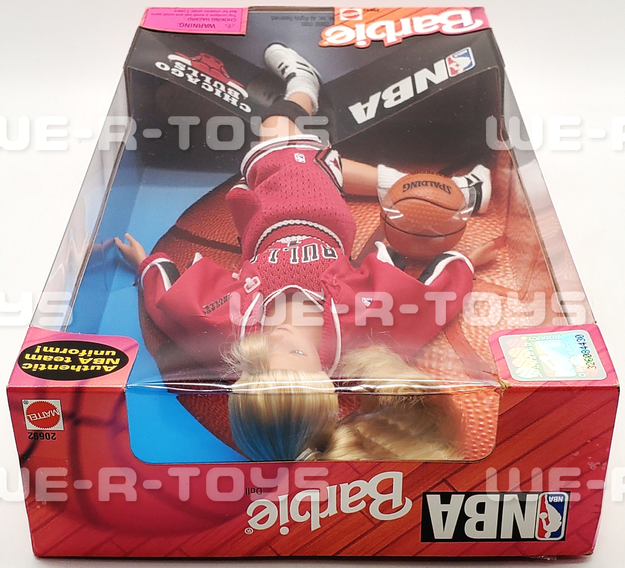 Barbie NBA Chicago Bulls Dolls 1998 Mattel No. 20692 NRFB