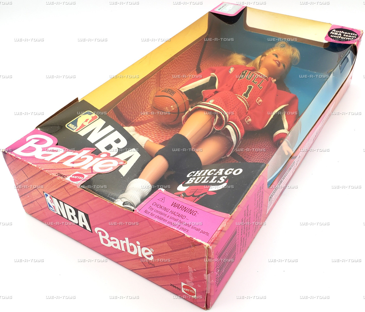 Barbie NBA Chicago Bulls Doll 1998 Mattel No. 20692 - We-R-Toys
