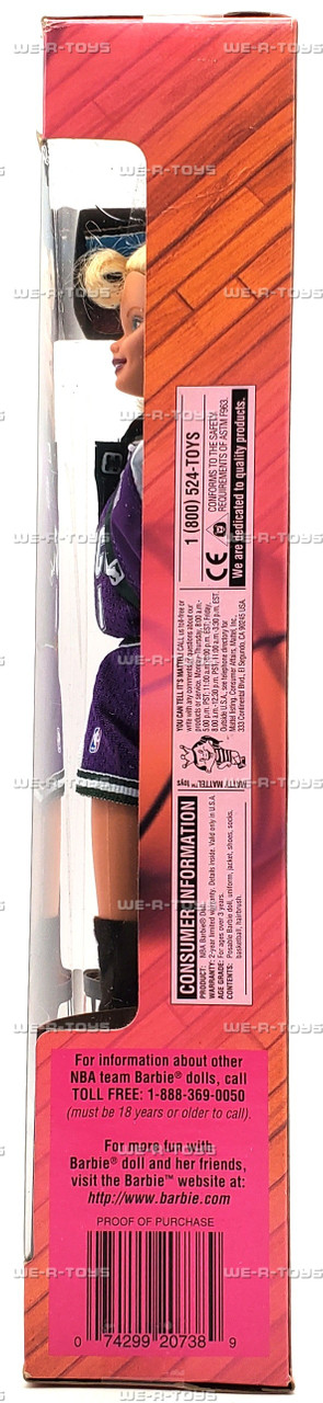 Barbie NBA Milwaukee Bucks Dolls 1998 Mattel #20738 - We-R-Toys