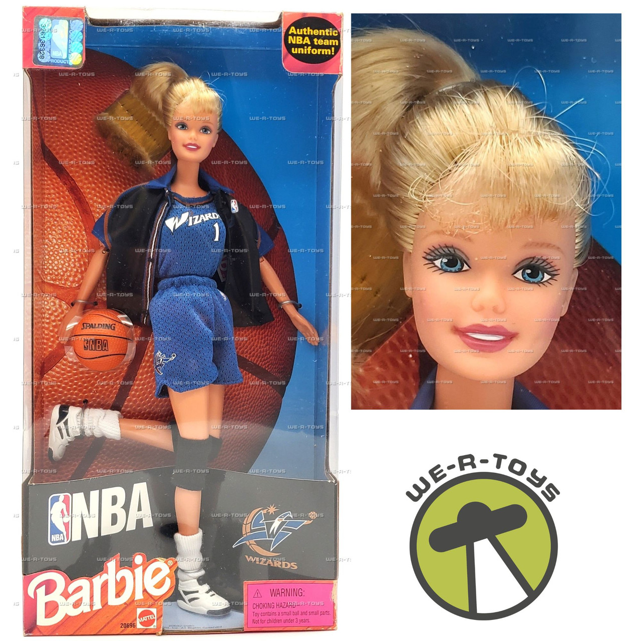 Barbie NBA Washington Wizards Dolls 1998 Mattel No. 20696 - We-R-Toys