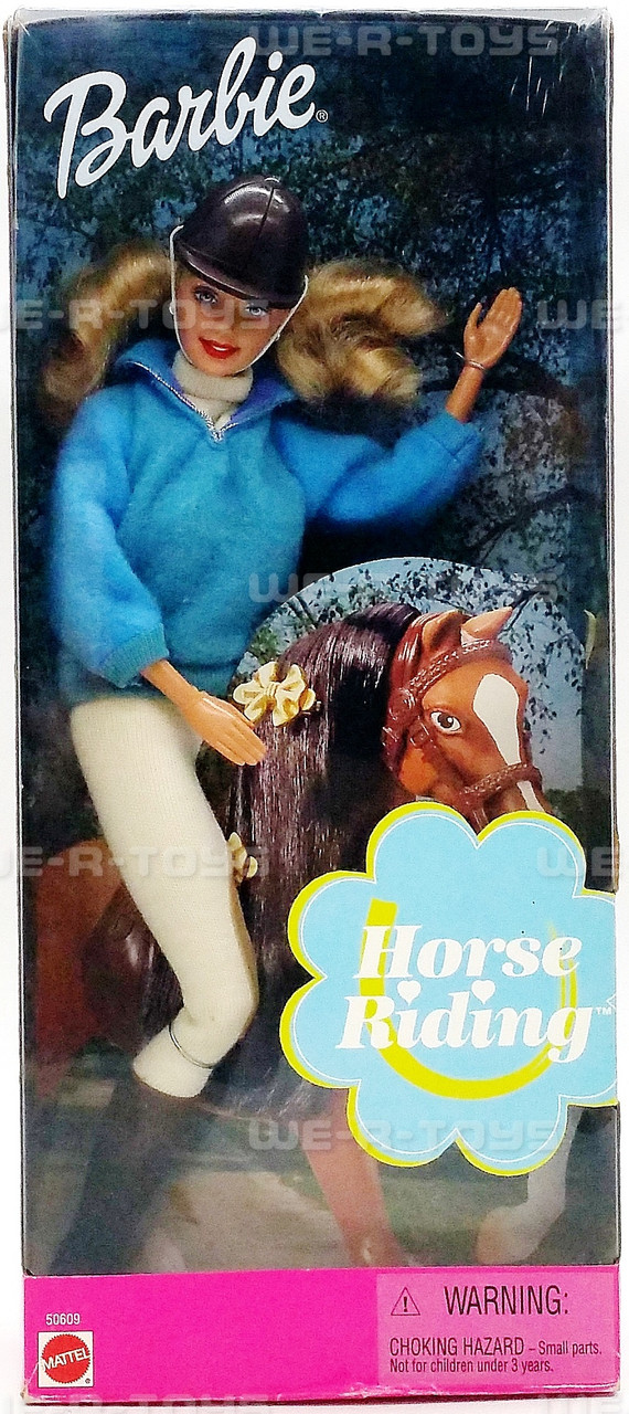 Horse Riding Barbie Doll 2000 Mattel #50609