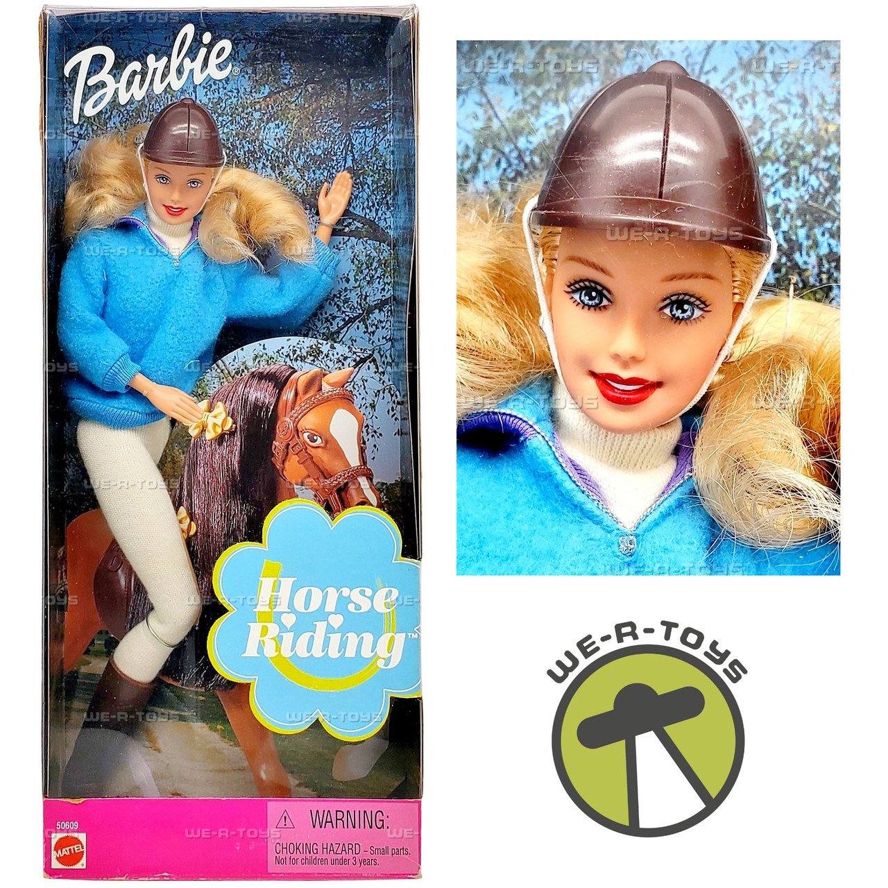 Horse Riding Barbie Doll 2000 Mattel #50609