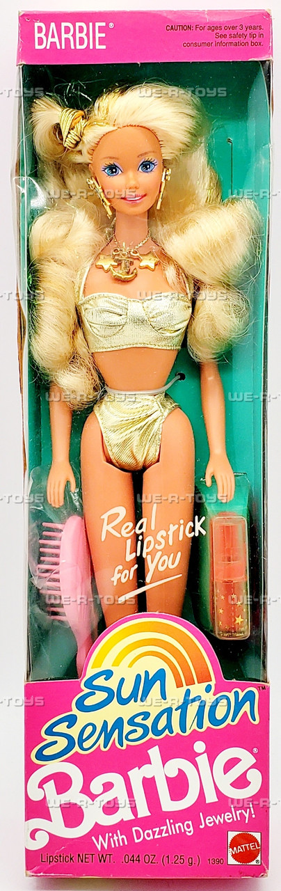 Sun Sensation Barbie Doll 1991 Mattel 1390 - We-R-Toys