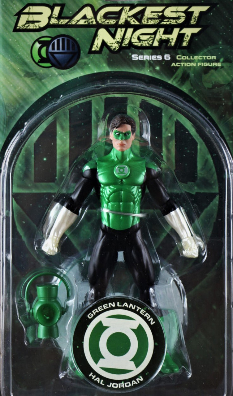 DC Direct Blackest Night Series 6 Green Lantern Hal Jordan Action Figure