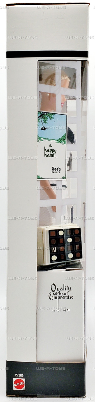 See's Candies A Happy Habit Barbie Doll 1999 Mattel 27289 - We-R-Toys