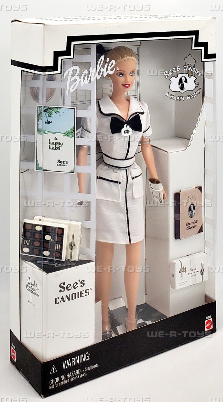 See's Candies A Happy Habit Barbie Doll 1999 Mattel 27289 - We-R-Toys