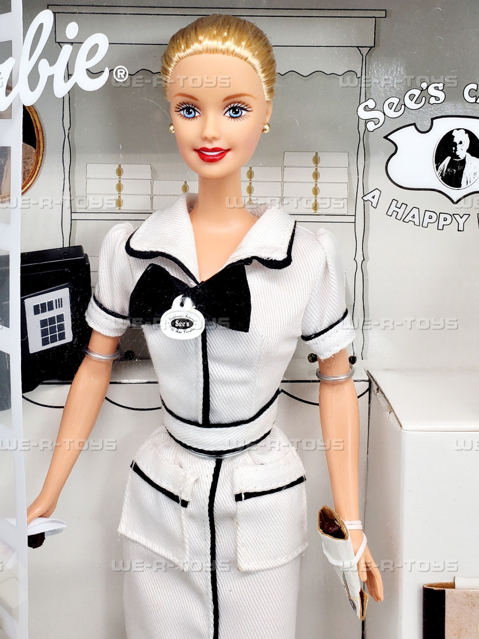 See's Candies A Happy Habit Barbie Doll 1999 Mattel 27289 - We-R-Toys