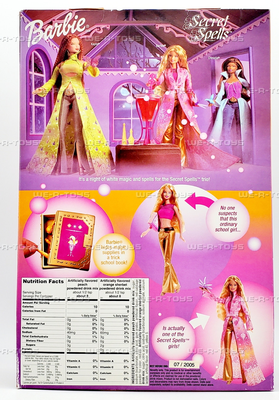 Secret Spells Barbie Doll 2003 Mattel B2787 - We-R-Toys