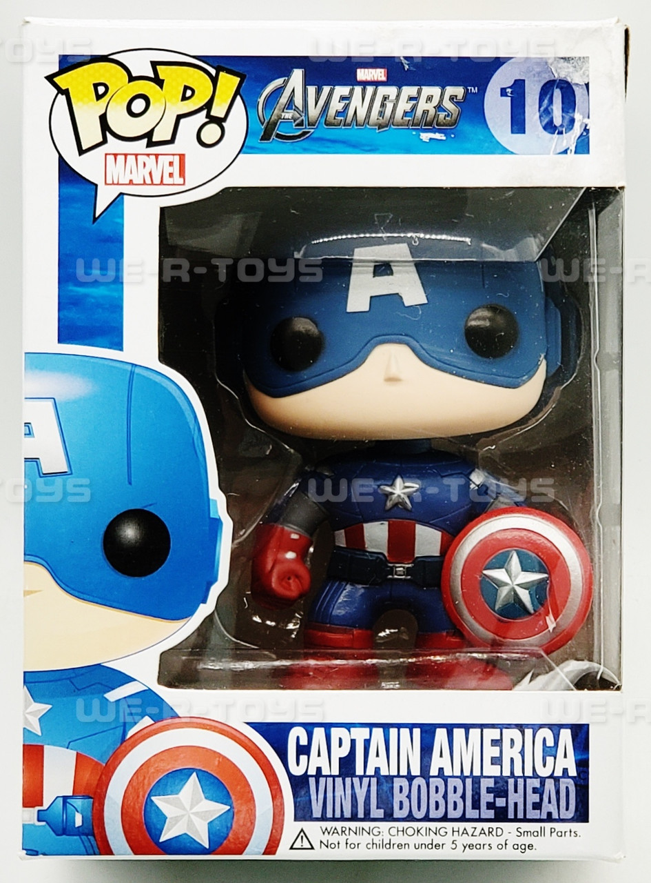 Marvel Avengers Captain America Vinyl Bobble-Head Funko Pop