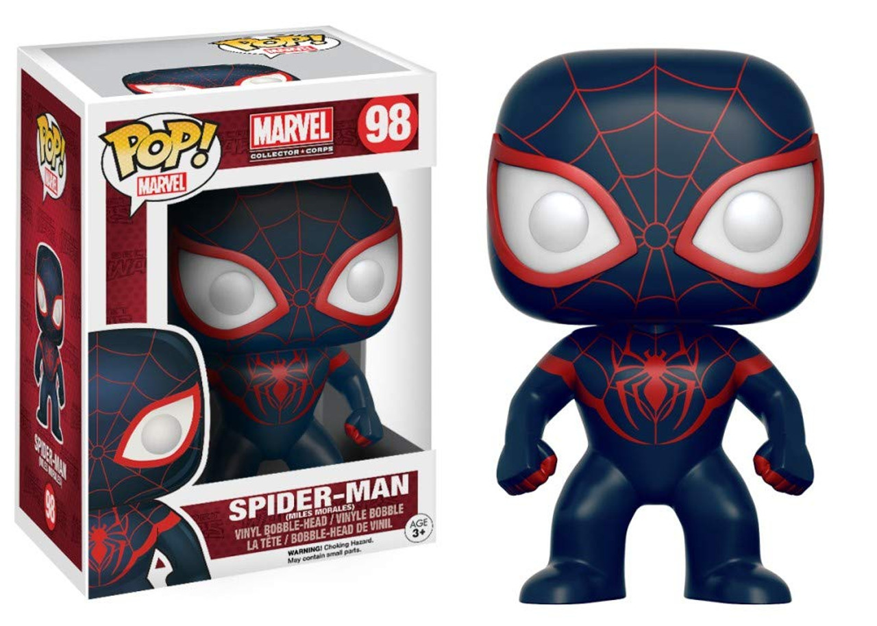 Funko Pop! Marvel's Spider-Man: Miles Morales - Miles Morales in White
