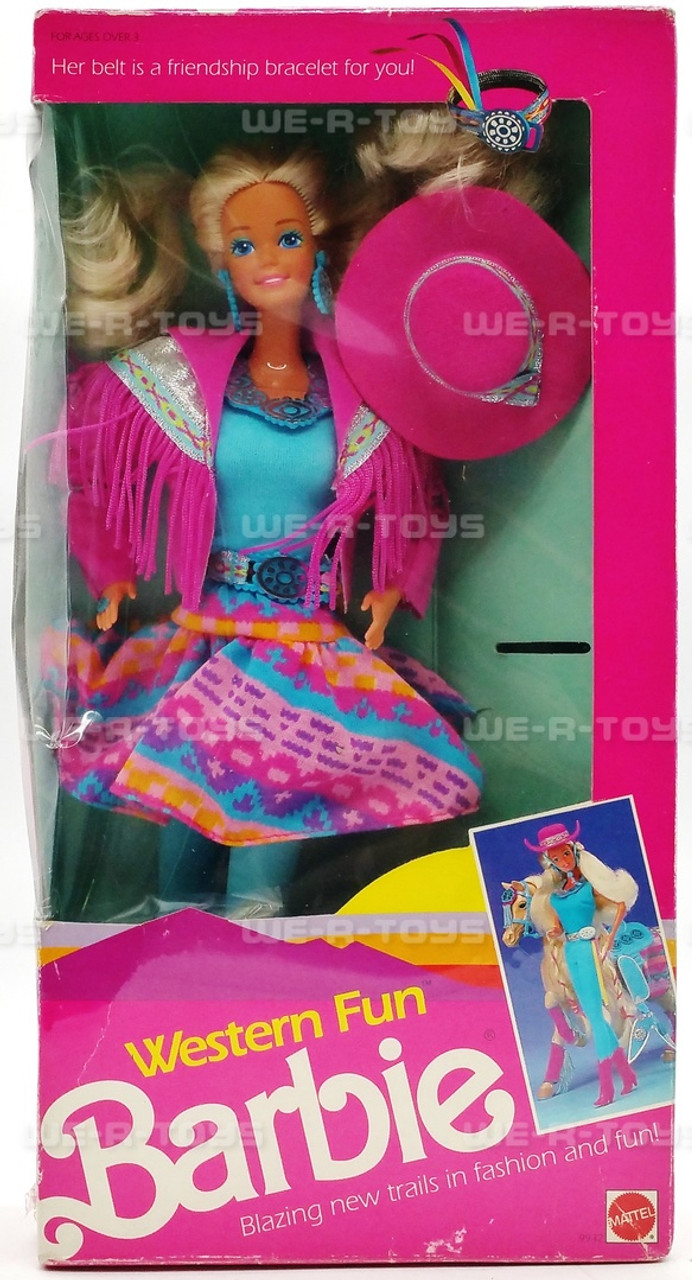 Western Fun Barbie Doll 1989 Mattel 9932