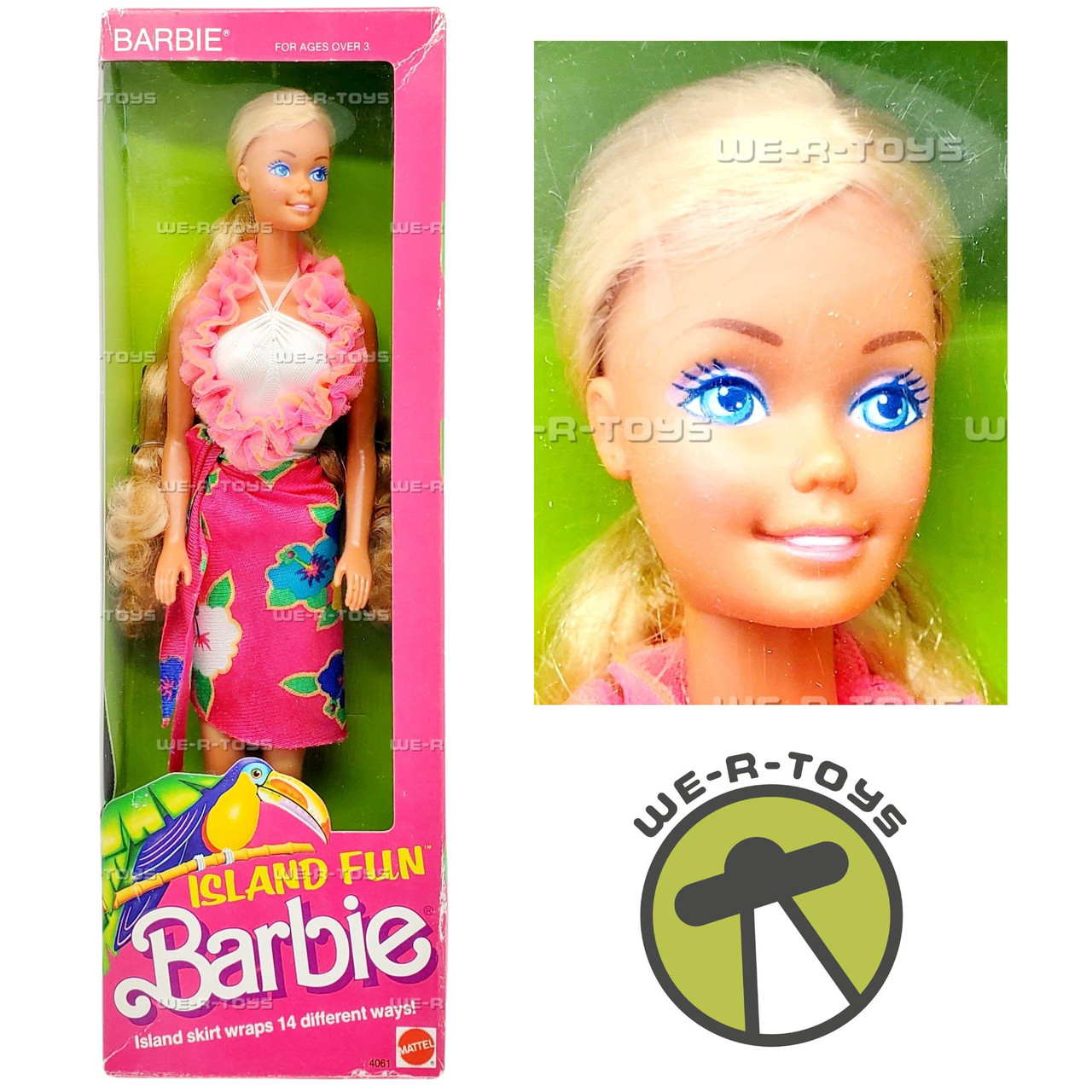 Island Fun Barbie Doll 1987 Mattel 4061 - We-R-Toys