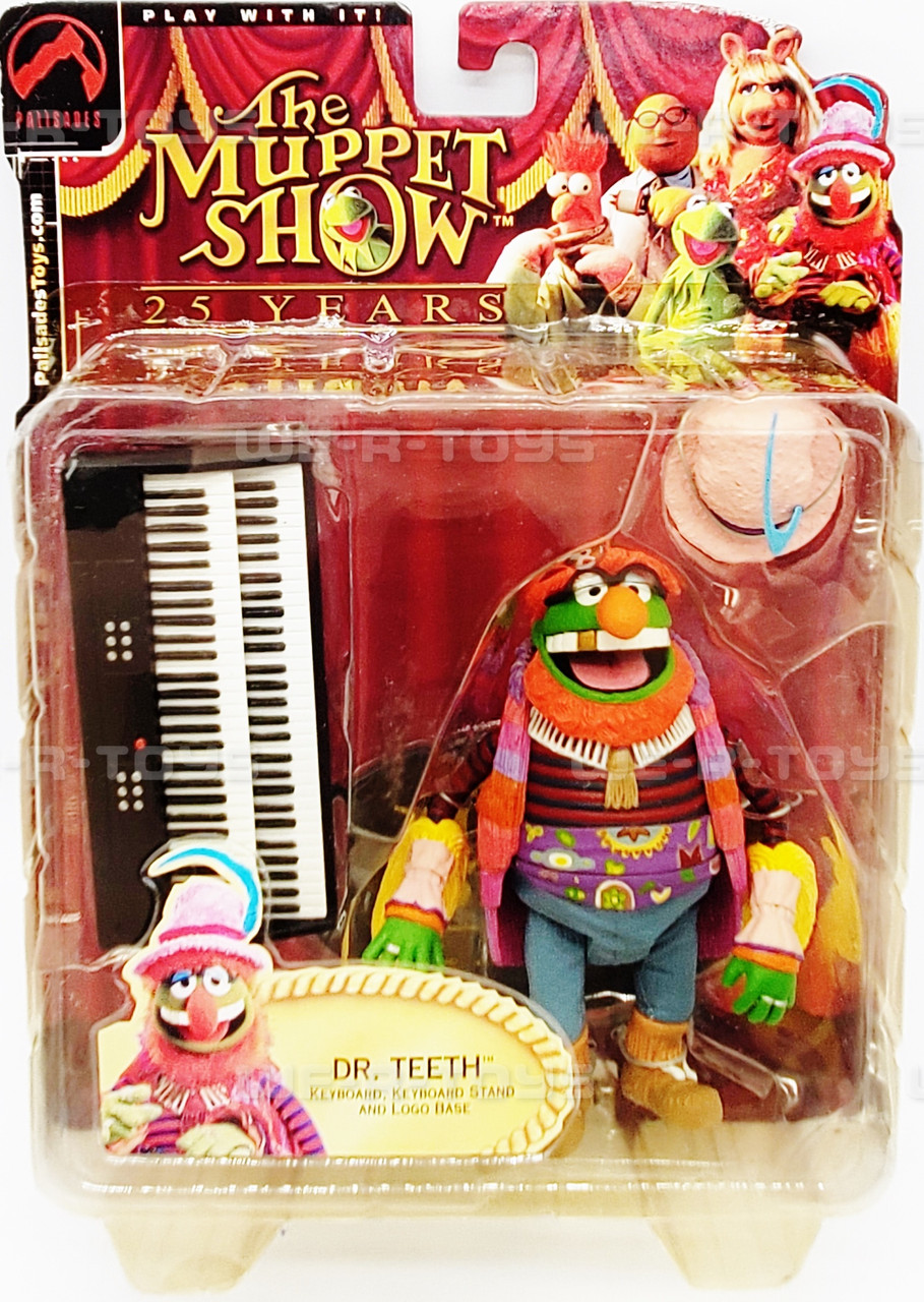 The Muppet Show 25 Years Dr. Teeth Action Figure Palisades 2002