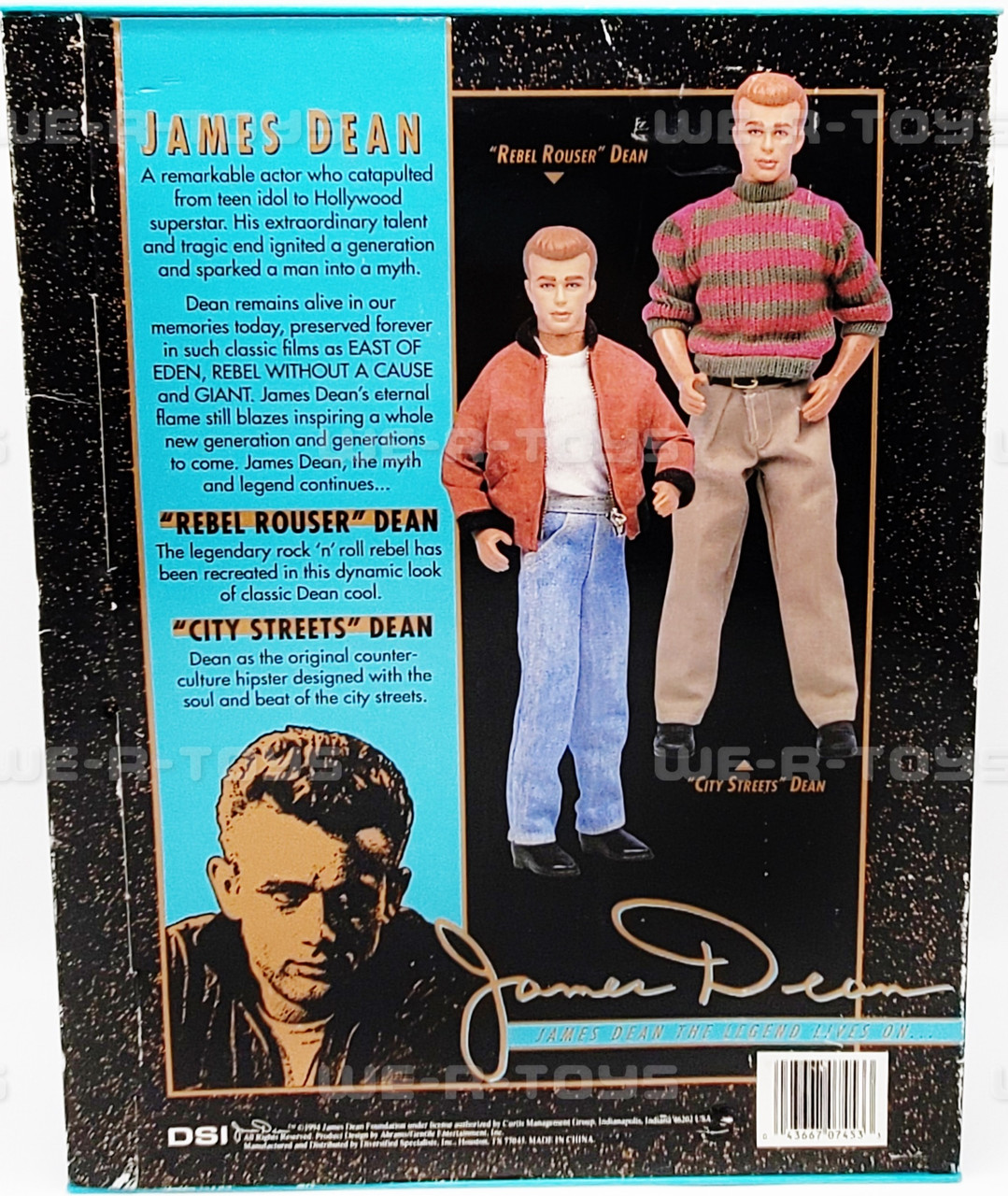 The Legend Lives On Series James Dean City Street Dean Doll