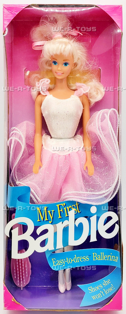 Doll Figure 1966 Ballerina Barbie My First Easy-To-Dress Ballerina