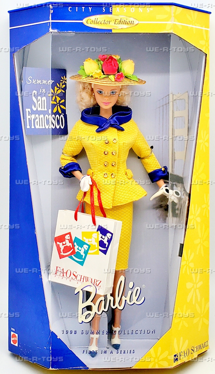 Summer in San Francisco City Seasons Barbie Doll 1997 Mattel 19363