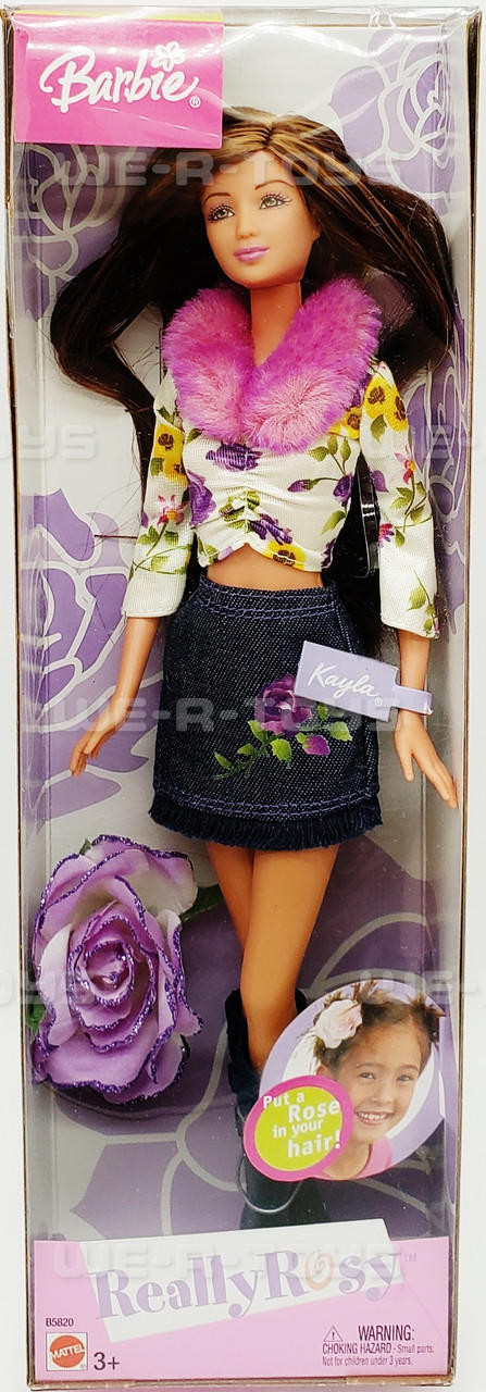 Barbie Really Rosy Kayla Doll Mattel 2003 #B5820 NEW