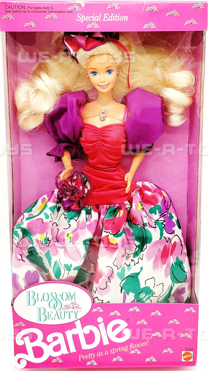 Barbie Blossom Beauty Doll Pretty as a Spring Flower! 1991 Mattel #3142 NRFB