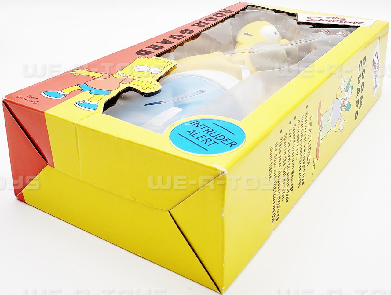 The Simpsons Room Guard Figure With Intruder Alert Wesco 2000