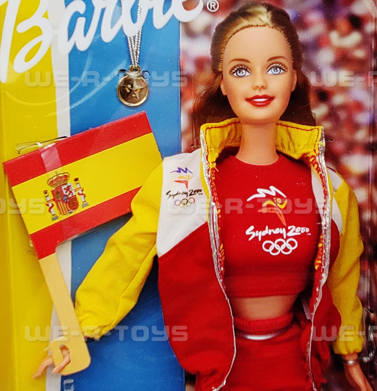 Barbie Sydney 2000 Spanish Olimpica Doll Mattel 1999 #25979 NEW