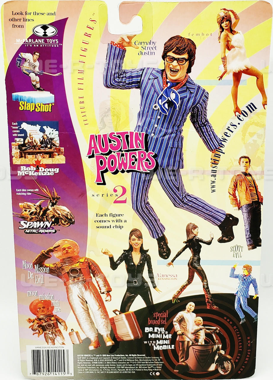 Austin Powers フィギュア 2体セット Austin Powers Series 2 Action Figure Set - Entertainment Earth