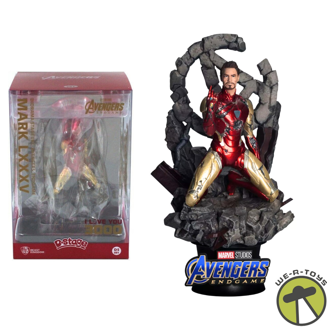 Beast Kingdom Avengers: Endgame Iron Man -Stage Statue