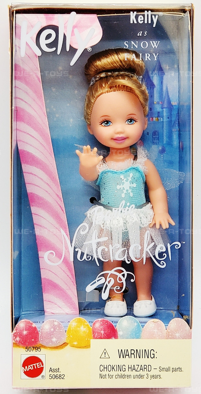 Kelly as Snow Fairy in the Nutcracker Sister of Barbie Doll 2001