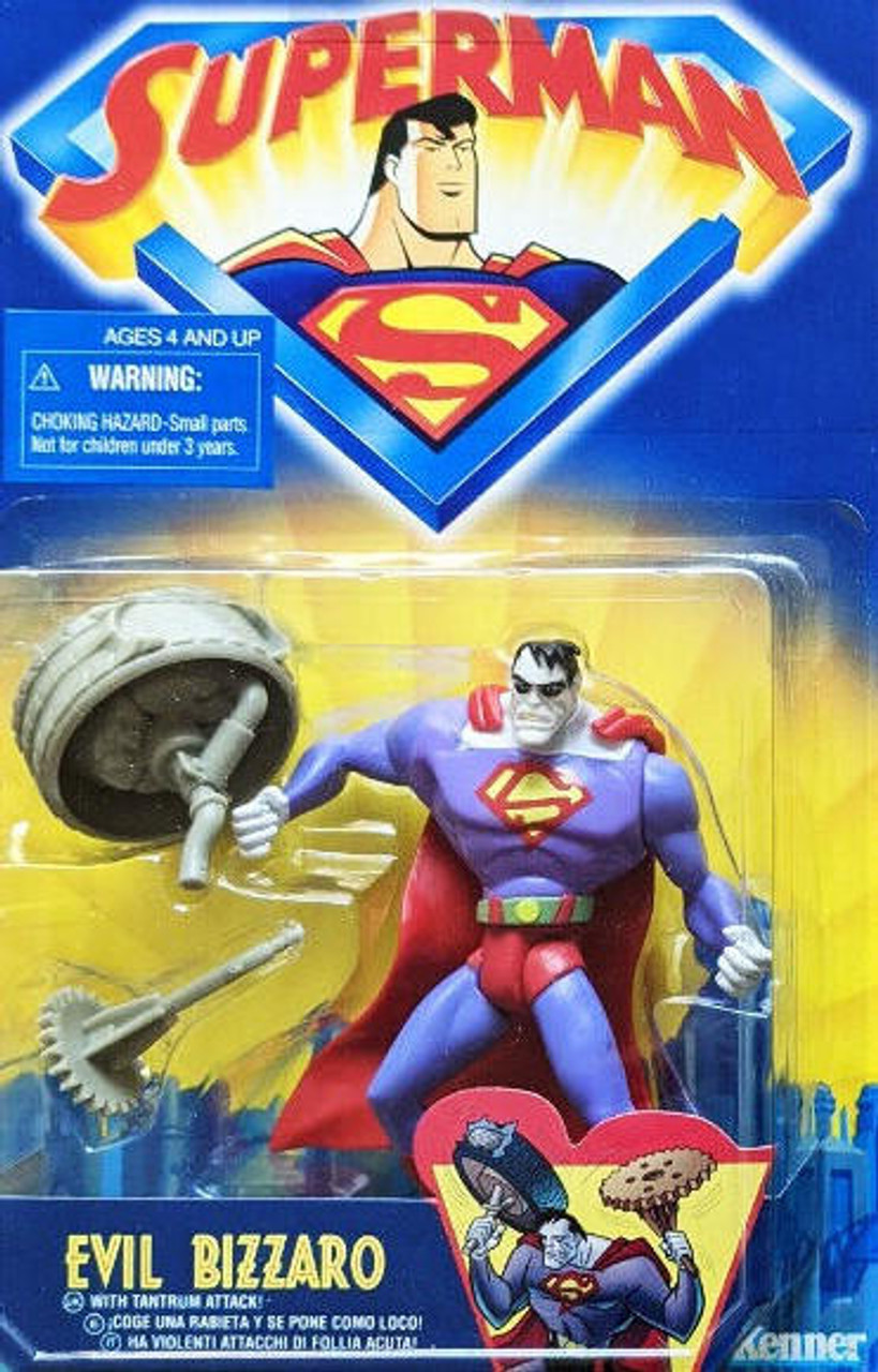 Superman The Animated Series Evil Bizzaro Figure with Tantrum