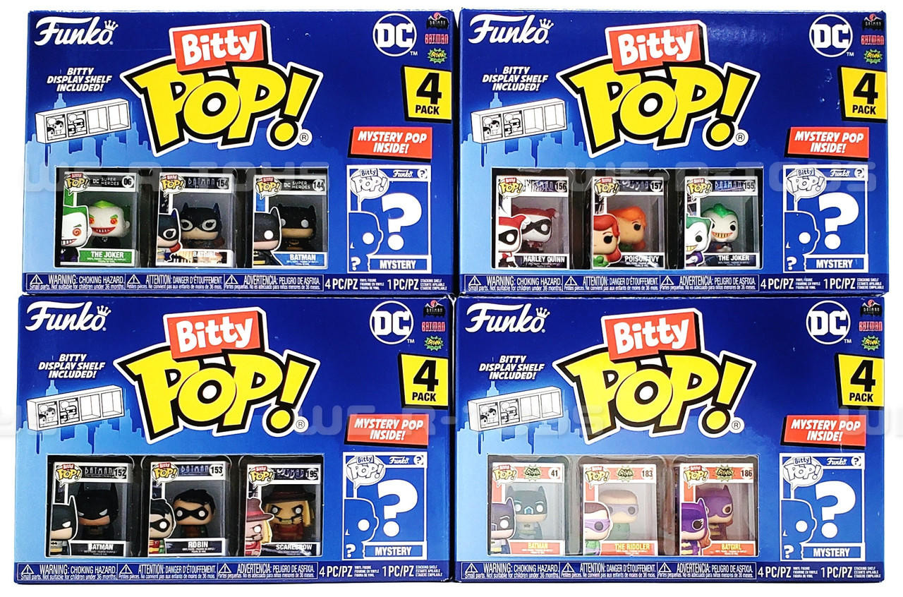 POP! Vinyl: Bitty POP DC The Joker 4 Pack