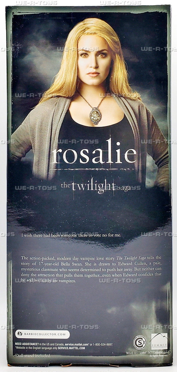 The Twilight Saga Pink Label Rosalie Doll 2012 Mattel Y5189 - We-R