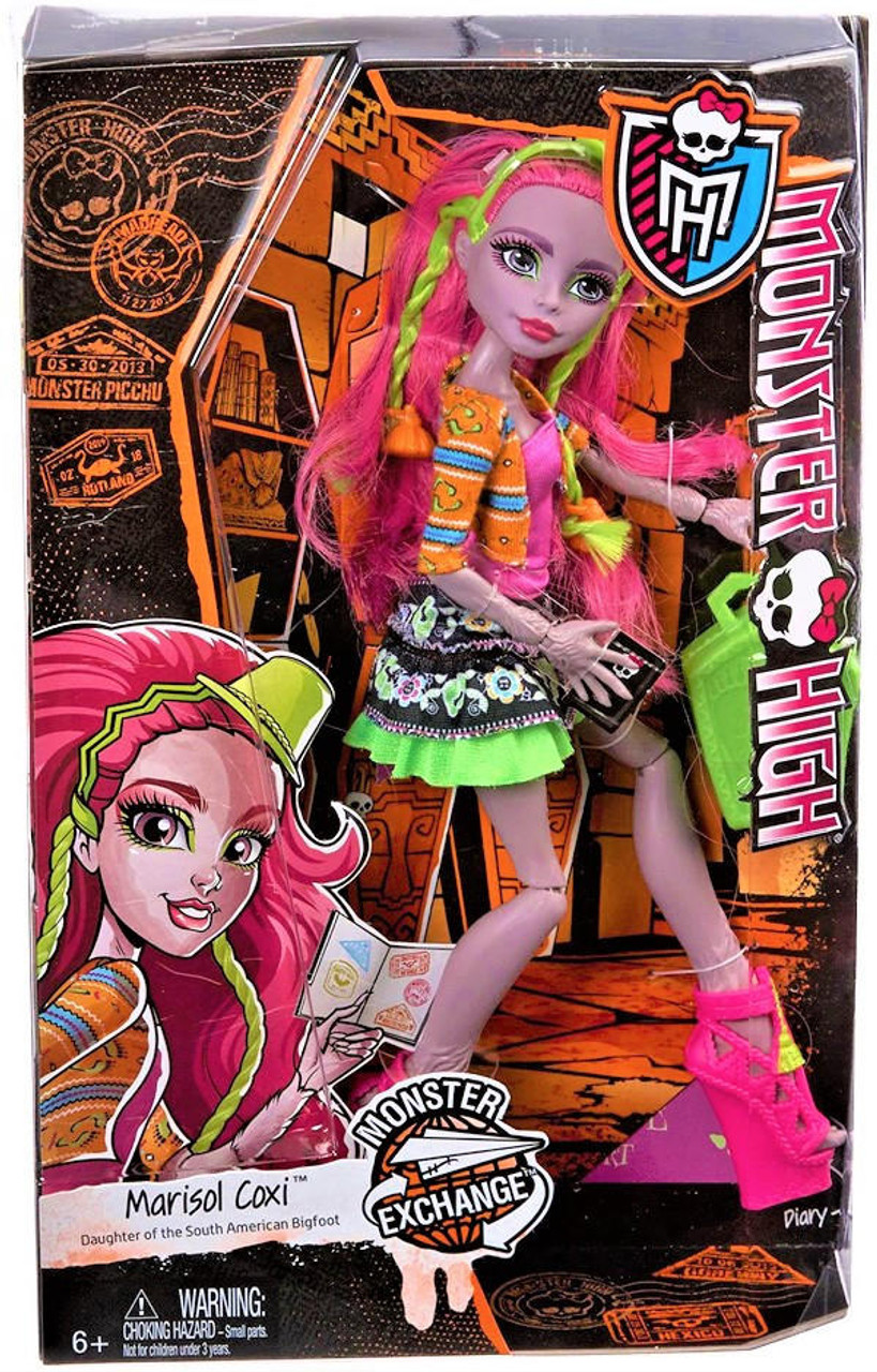 Monster High Monster Exchange Marisol Coxi Doll 2014 Mattel CDC38