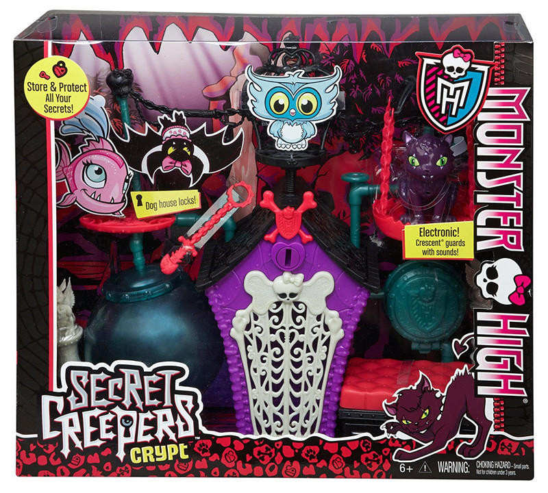Monster High Secret Creepers Crypt Accessory Set 2013 Mattel BDF06