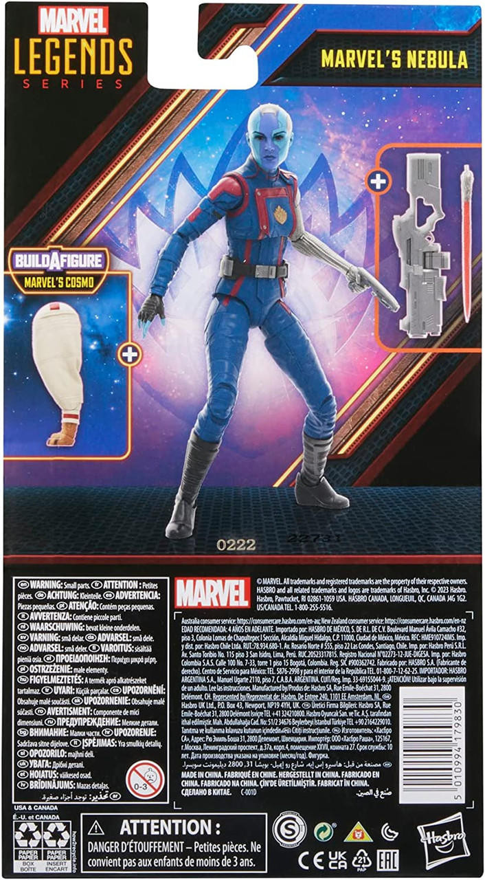 Marvel Legends Guardians of The Galaxy Volume 3 Nebula 6