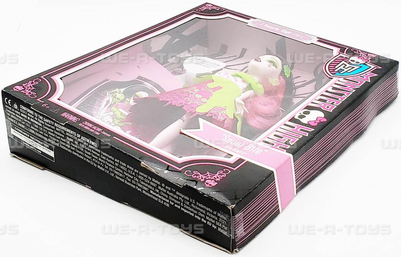 PRÉ-VENDA Boneca Monster High Snow Bite Draculaura X4484 - Mattel