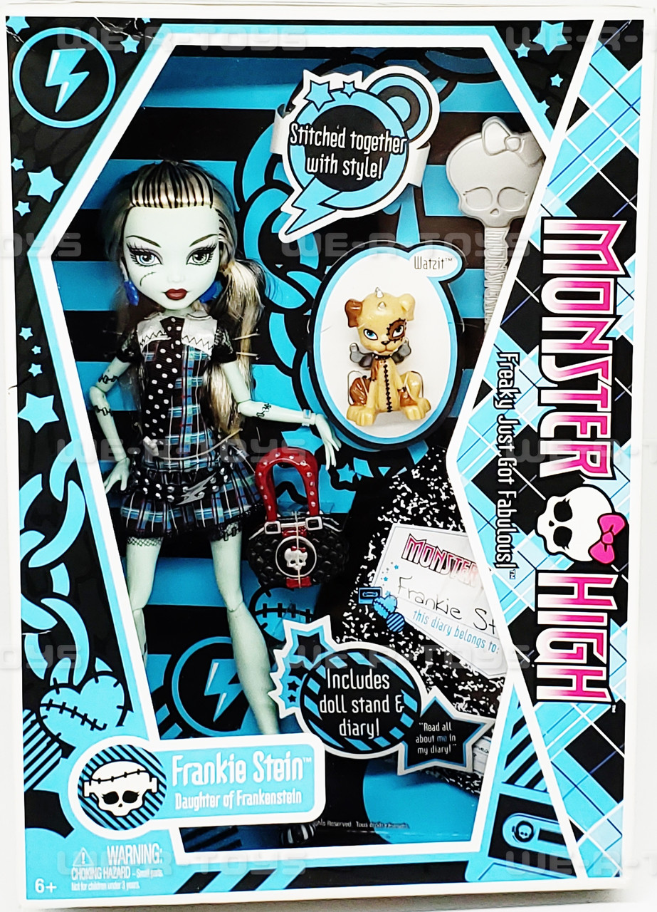 Monster High Frankie Stein First Wave Doll 2009 Mattel #N5948 NEW