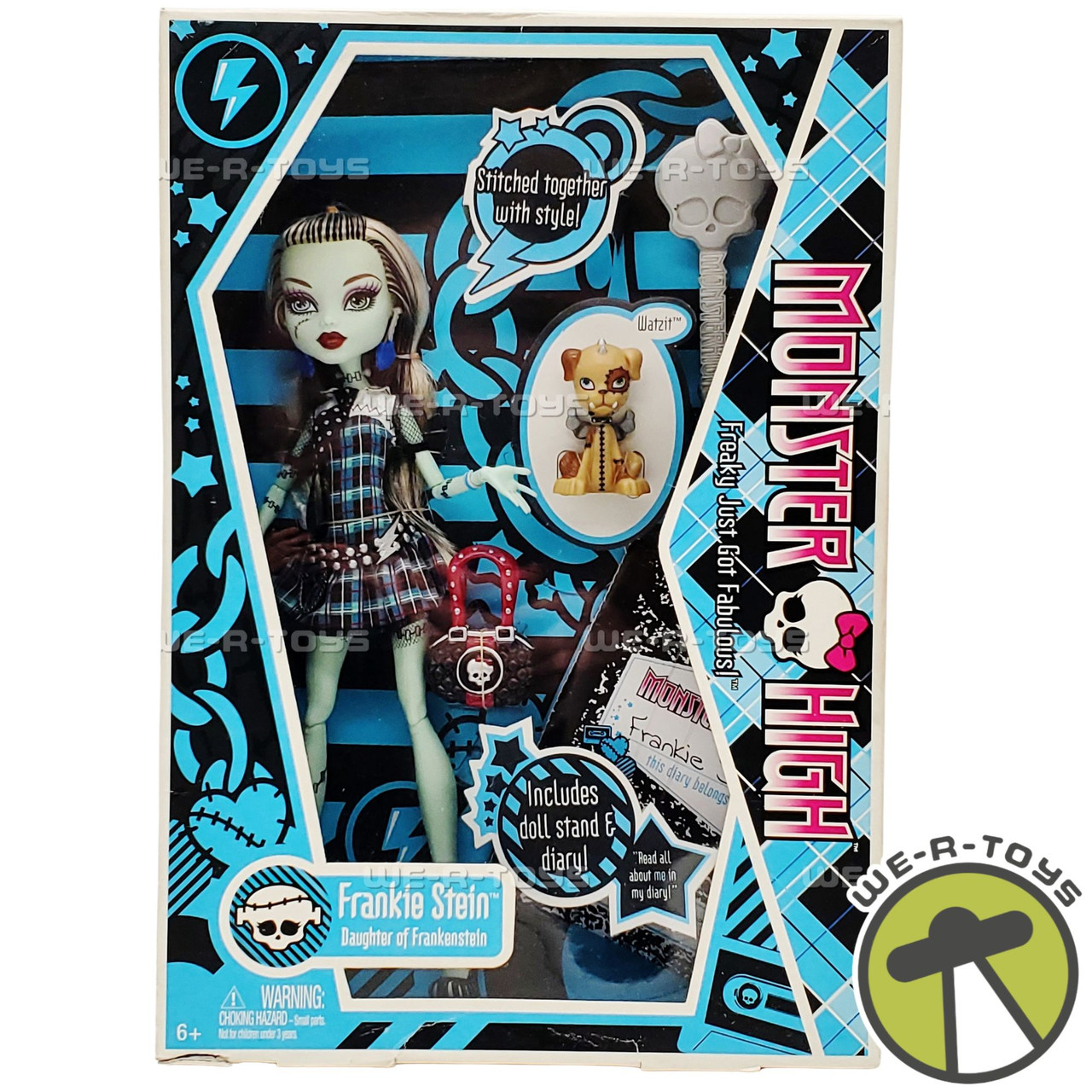 Monster High Frankie Stein First Wave Doll 2009 Mattel #N5948 We