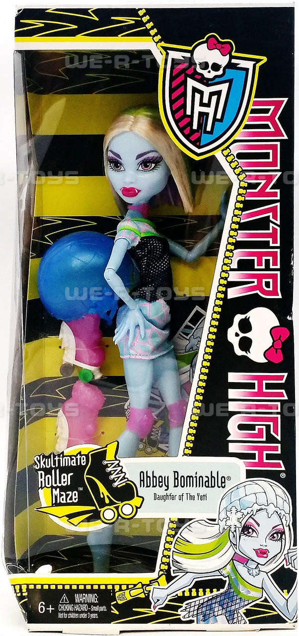 Monster High Skultimate Roller Maze Abbey Bominable Doll