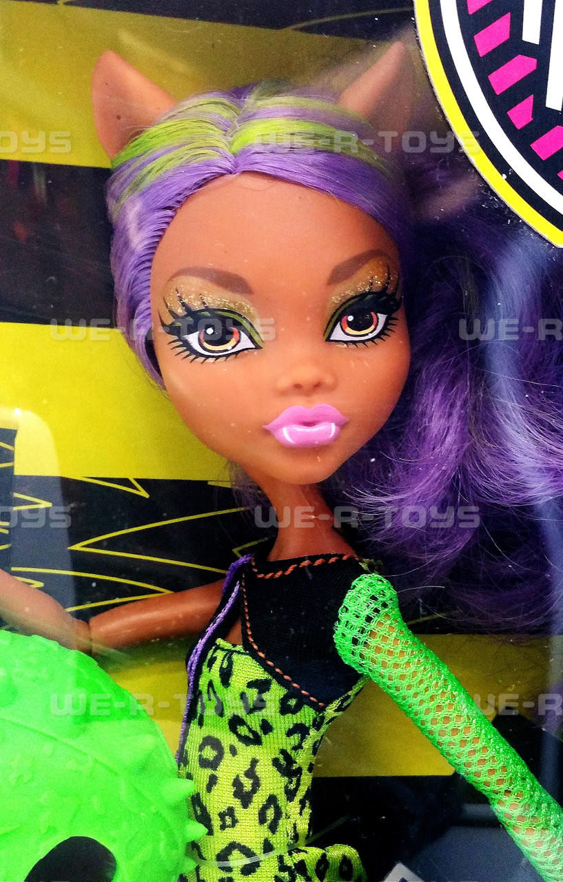 Monster High Skultimate Roller Maze Clawdeen Wolf Doll 2012 Mattel