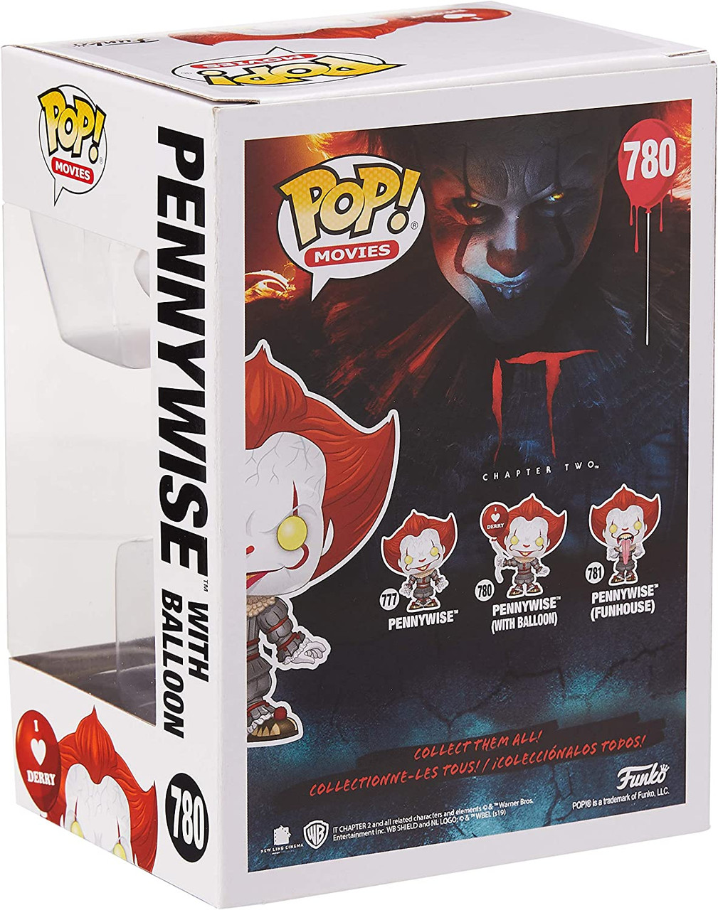 Funko Pop! Movies 780 It Chapter Two Pennywise with Balloon Vinyl