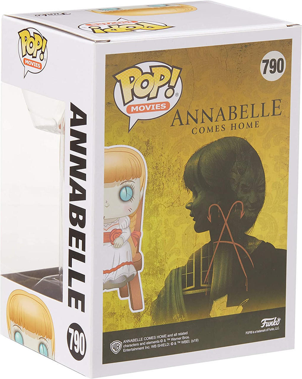 Funko Pop! Movies 790 Annabelle Comes Home Annabelle in Chair Vinyl Figure  2019